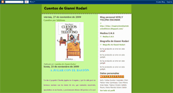 Desktop Screenshot of cuentosdegiannirodari.blogspot.com