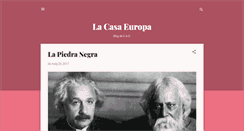 Desktop Screenshot of lacasaeuropa.blogspot.com