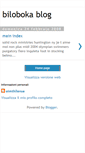 Mobile Screenshot of biloboka.blogspot.com