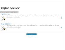 Tablet Screenshot of draglineexcavator.blogspot.com