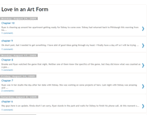 Tablet Screenshot of loveinanartform.blogspot.com