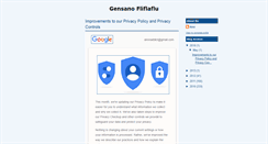 Desktop Screenshot of gensanofliflaflu.blogspot.com