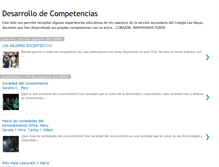 Tablet Screenshot of maestros-desarrollodecompetencias.blogspot.com