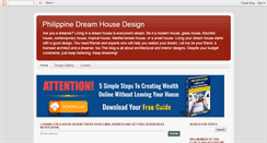 Desktop Screenshot of dreamhousedesignphilippines.blogspot.com