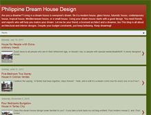 Tablet Screenshot of dreamhousedesignphilippines.blogspot.com