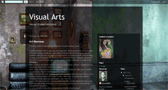 Desktop Screenshot of aisvisualarts.blogspot.com