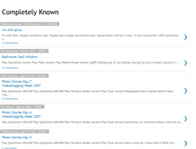 Tablet Screenshot of completelyknown.blogspot.com