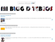 Tablet Screenshot of miblogdetebeos.blogspot.com