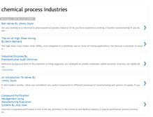 Tablet Screenshot of chemicalprocessindustries.blogspot.com