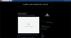 Desktop Screenshot of curryandburritosunite.blogspot.com