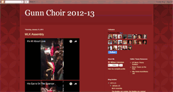 Desktop Screenshot of gunnchoir0910.blogspot.com