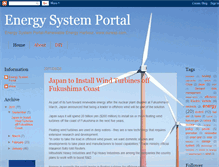Tablet Screenshot of energysystemportal.blogspot.com