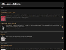 Tablet Screenshot of elitelaureltattoos.blogspot.com