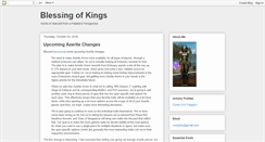 Desktop Screenshot of blessingofkings.blogspot.com