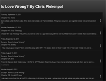 Tablet Screenshot of islovewrong.blogspot.com