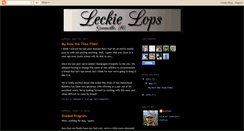 Desktop Screenshot of leckielops.blogspot.com