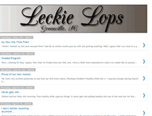 Tablet Screenshot of leckielops.blogspot.com