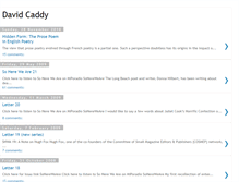 Tablet Screenshot of davidcaddy.blogspot.com