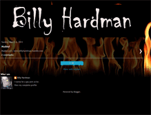 Tablet Screenshot of billyhardman.blogspot.com