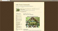 Desktop Screenshot of oldetownenc28451.blogspot.com