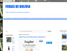Tablet Screenshot of feriasbolivia.blogspot.com