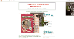 Desktop Screenshot of nancyscherishedmemories.blogspot.com