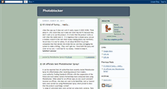 Desktop Screenshot of photoblockersprays.blogspot.com