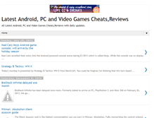 Tablet Screenshot of latestgamezone.blogspot.com