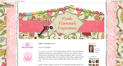 Desktop Screenshot of pinkflannelpajamas.blogspot.com