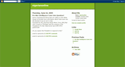 Desktop Screenshot of nigerianonline.blogspot.com