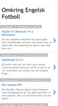 Mobile Screenshot of engelskfotboll.blogspot.com