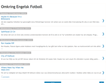 Tablet Screenshot of engelskfotboll.blogspot.com