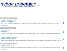 Tablet Screenshot of nyboeanbefaler.blogspot.com