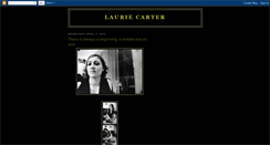 Desktop Screenshot of lauriecarter.blogspot.com