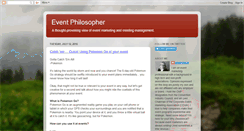 Desktop Screenshot of eventphilosopher.blogspot.com