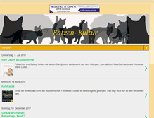 Tablet Screenshot of katzen-kultur.blogspot.com