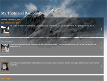 Tablet Screenshot of methotsandramblings.blogspot.com