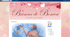 Desktop Screenshot of brincar-de-boneca.blogspot.com