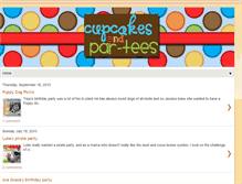 Tablet Screenshot of cupcakesandpartees.blogspot.com