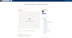 Desktop Screenshot of evaluacionespecficasig.blogspot.com