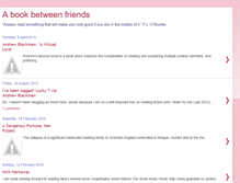 Tablet Screenshot of abookbetweenfriends.blogspot.com