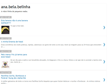 Tablet Screenshot of ana-bela-belinha.blogspot.com