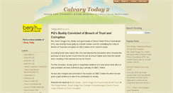 Desktop Screenshot of calvarytoday2.blogspot.com