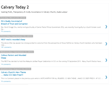 Tablet Screenshot of calvarytoday2.blogspot.com