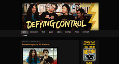 Desktop Screenshot of defyingcontrol.blogspot.com