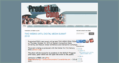 Desktop Screenshot of productionconn.blogspot.com