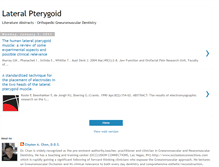 Tablet Screenshot of lateralpterygoidocclusionconnections.blogspot.com
