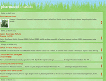 Tablet Screenshot of pharmacistmuslim.blogspot.com