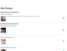 Tablet Screenshot of hotpictu.blogspot.com