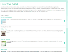 Tablet Screenshot of lovethatbridal.blogspot.com